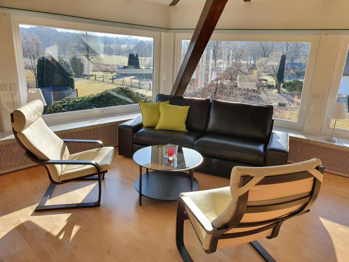 Ferienwohnung im Auetal - Wohnung I Hanstedt Exterior foto